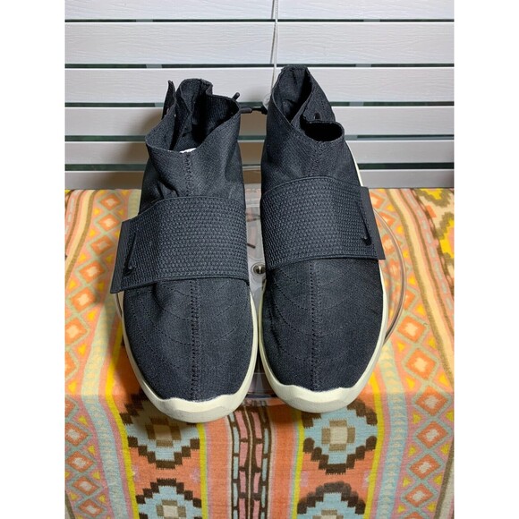 Nike Air 180 Fear of God 8.5 Black Slip-on Adhesive Strap Sneakers Tennis Shoes main image 12